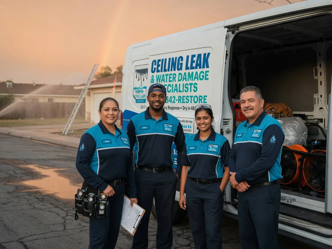 Ceiling Leak Cleanup company in Mizpah, MN