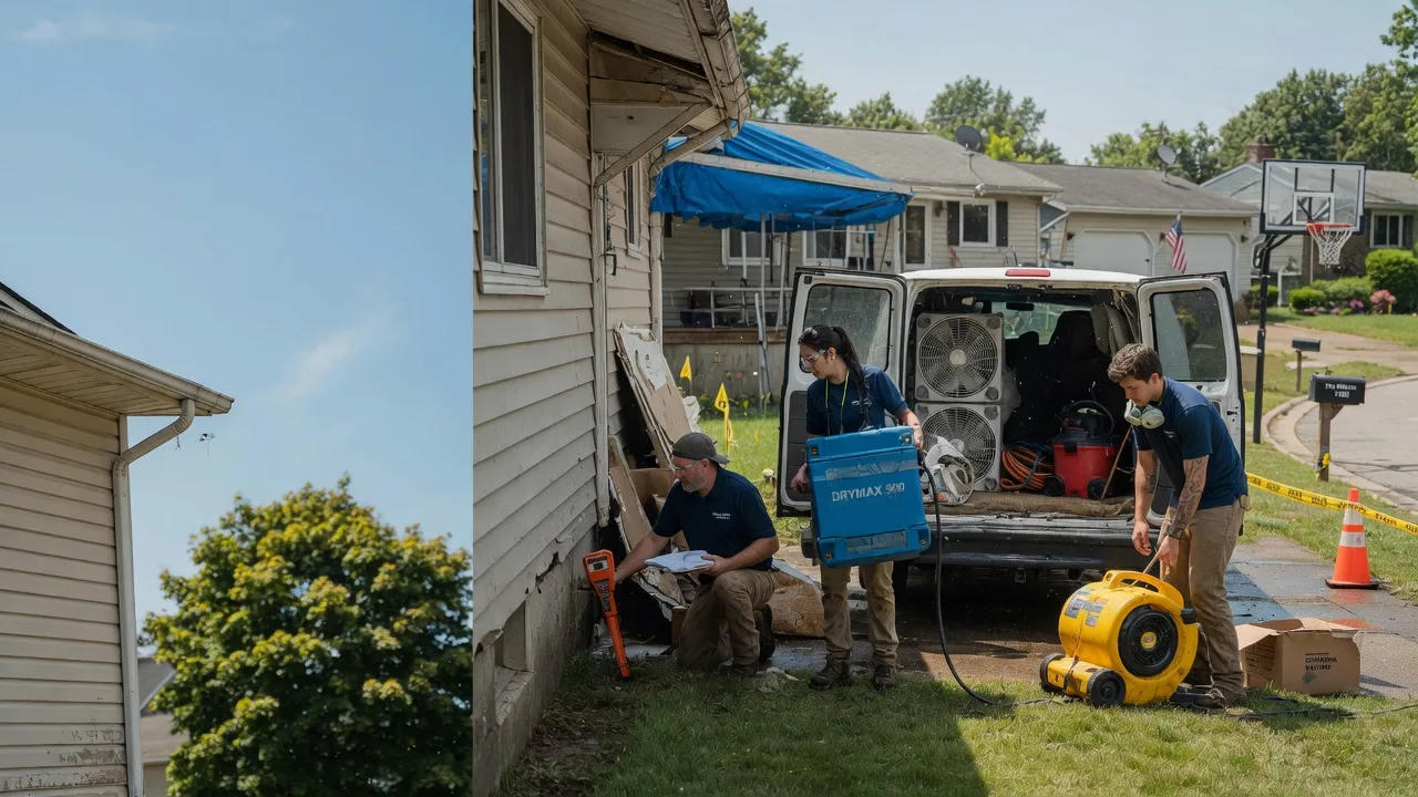 Ceiling Leak Cleanup in Mizpah, MN near me