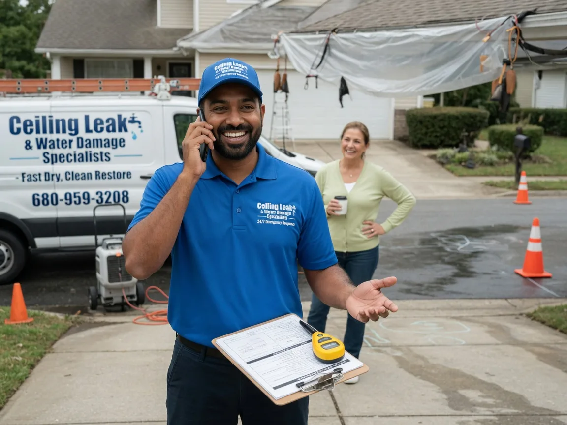 Ceiling Leak Cleanup Mizpah, MN FAQs